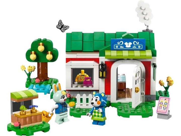 Конструктор LEGO Animal Crossing Здібні сестри та магазин одягу 322 деталі (77055) - зображення 2