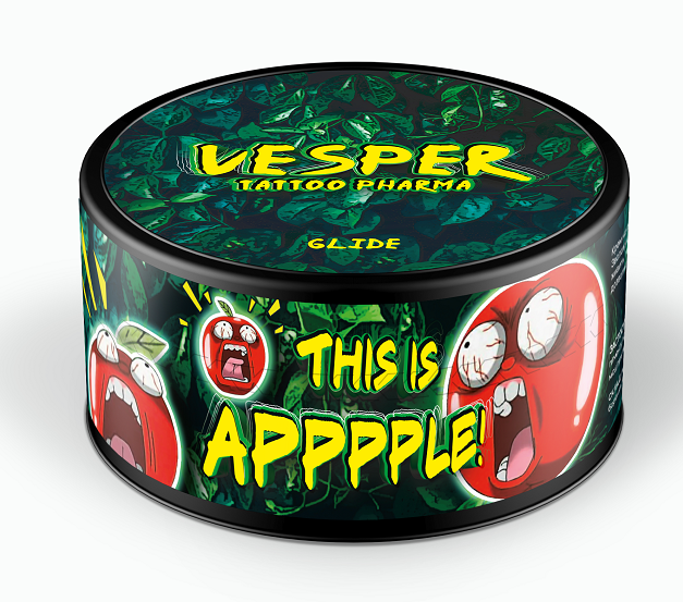 Вазелин для тату Vesper Tattoo Vaseline This Is Apple! 300мл UKR - Фото 1 Вазелин для тату Vesper Tattoo Vaseline This Is Apple! 300мл UKR - изображение 1