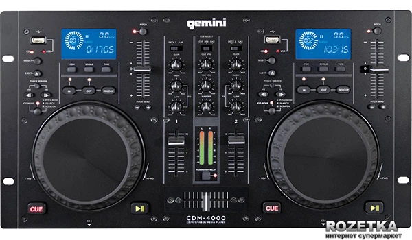 GEMINI CDJ CDM-4000 オマケ付 Gemini CDM-4000 – фото, отзывы, характеристики в интернет-магазине