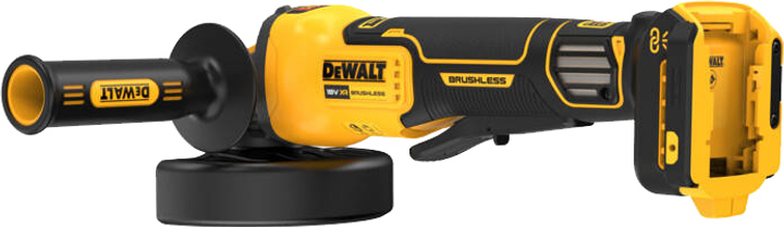 Шліфмашина кутова акумуляторна безщіткова DeWalt DCG416VSN без акумулятора та зарядного пристрою (5035048791493) - зображення 3