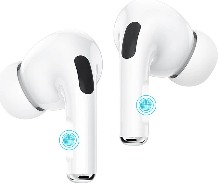 Бездротові навушники Bluetooth гарнітура Borofone BW04 White (38205) - зображення 4