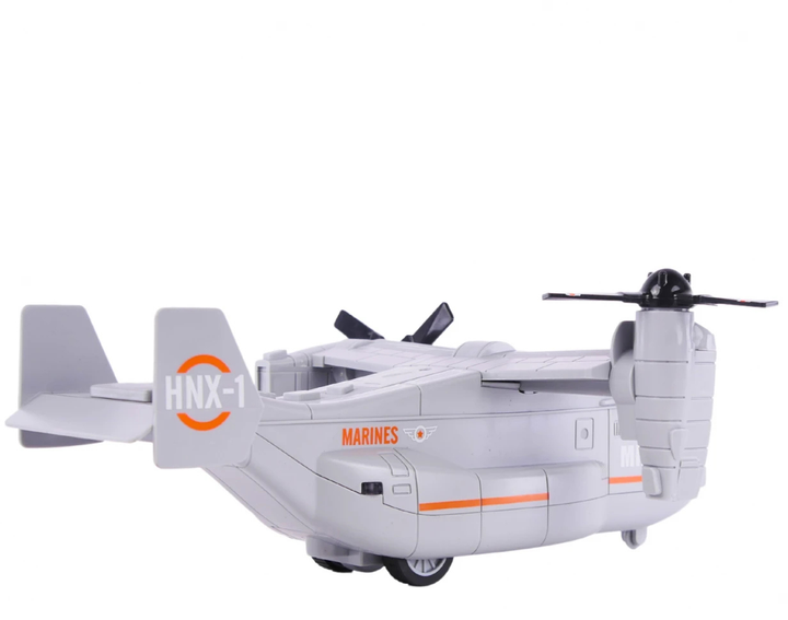 Транспортний літак Maksik зі звуком і світлом WY490A 1:72 (6920179185312) - зображення 6