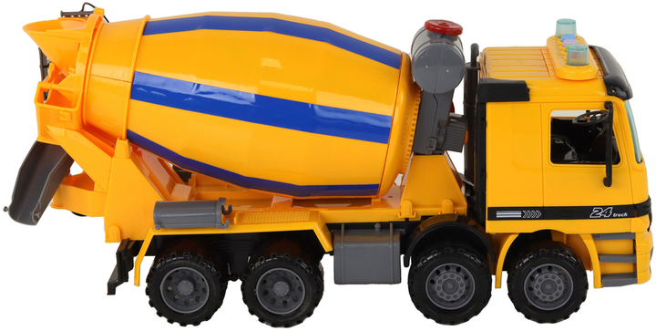 Бетономішалка LEAN Toys зі світлом і звуком Помаранчева (5905991002307) - зображення 5