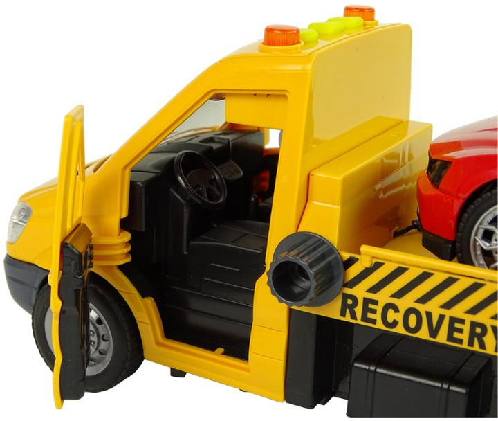 Евакуатор LEAN Toys з машинкою зі світлом і звуком (5904665992692) - зображення 3