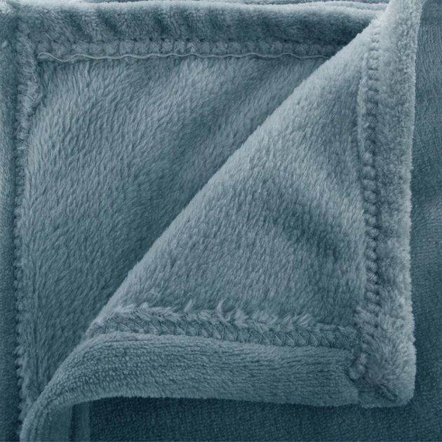 Koc Atmosphera Uni polarowy 180 x 230 cm Niebieski (3560234533073) - obraz 3