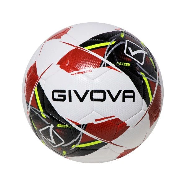 М'яч GIVOVA PALLONE MATCH NEW MAYA,PAL025-1210 Rosso/Nero червоно-чорний розмір №4 - Фото 1 М'яч GIVOVA PALLONE MATCH NEW MAYA,PAL025-1210 Rosso/Nero червоно-чорний розмір №4 - изображение 1