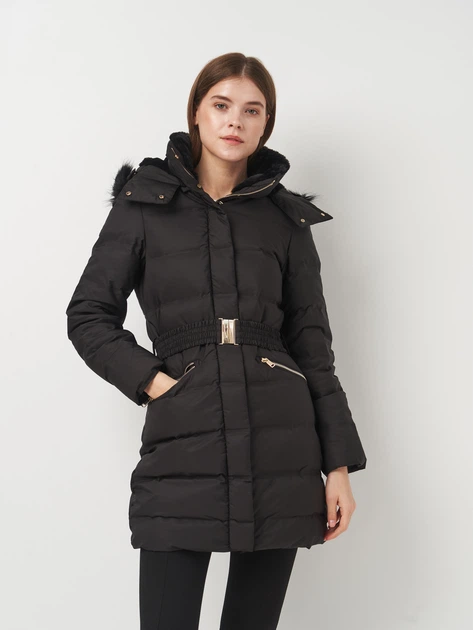 らいち Куртка жіноча Zara 8073/235 XS Чорна (08073235800013) – Брендовий