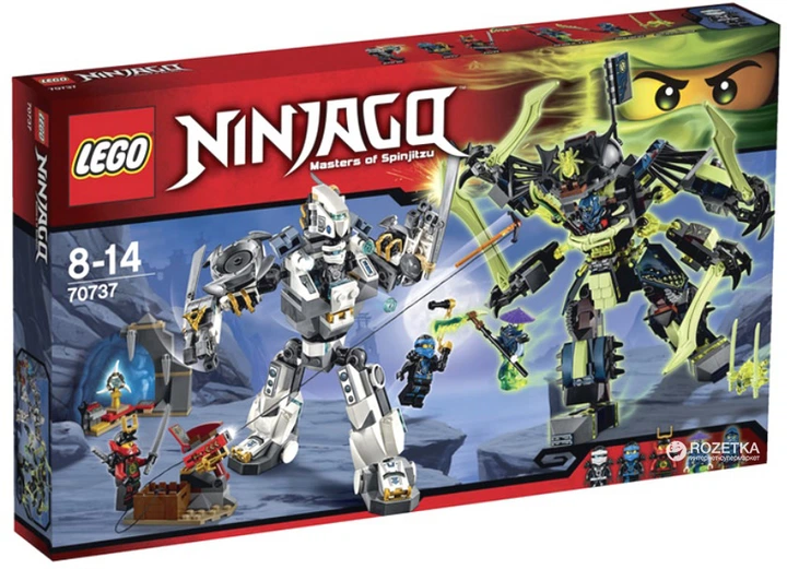 Конструктор LEGO NINJAGO Битва механических роботов (70737