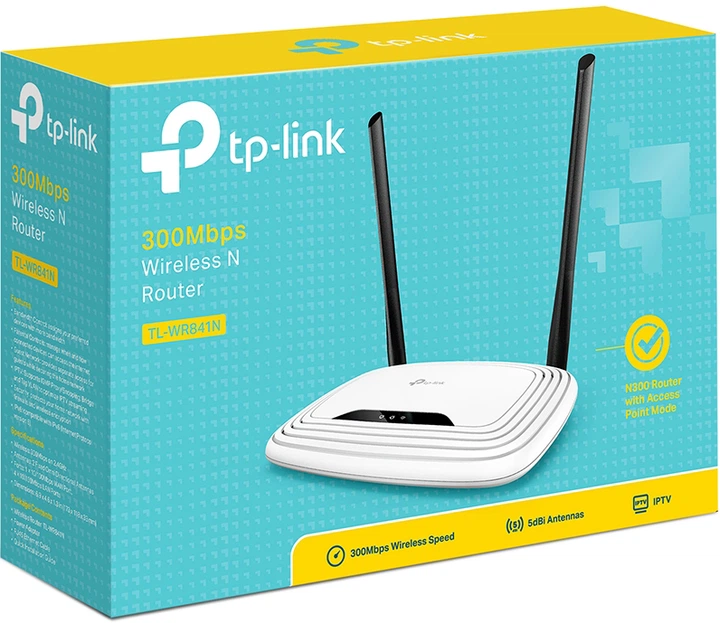 Маршрутизатор Wi-Fi Роутер TP-Link TL-WR841N - Фото 3 Маршрутизатор Wi-Fi Роутер TP-Link TL-WR841N - изображение 3