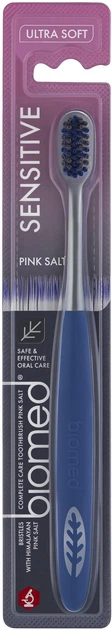 Зубна щітка BioMed Pink Salt Ультрам'яка Синя