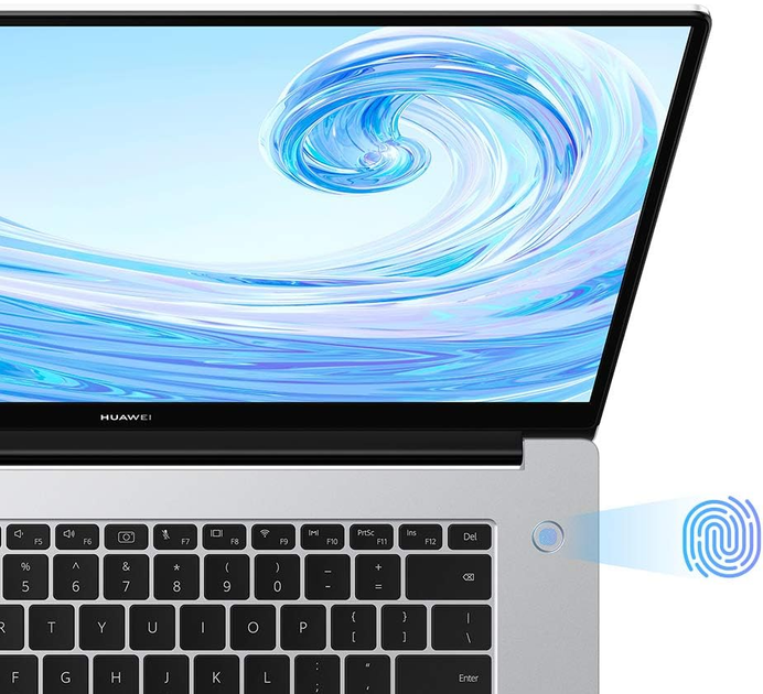 Ноутбук 15.6" Huawei Matebook D15 Intel Core i3-10110U RAM 8GB SSD 256GB Win11 Алюмінієвий корпус (UKR) - зображення 4