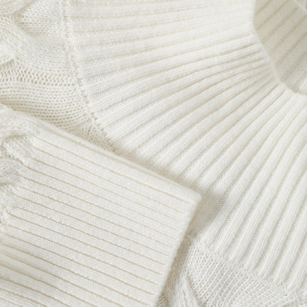 Sweter z golfem damski Tatuum Willa T2422.089B-105 L Biały (5900142375590) - obraz 5
