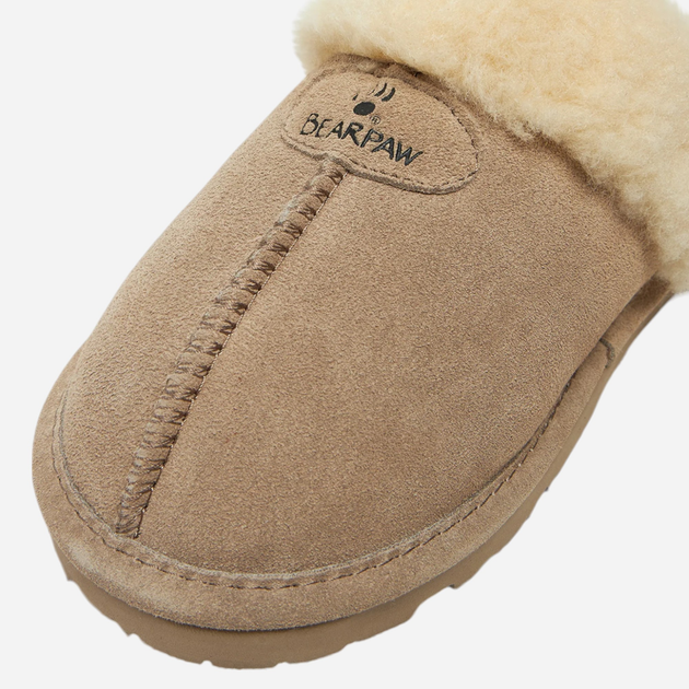 Kapcie damskie ciepłe Bearpaw Loki Ii 671W-500 39 (6UK/8US) 25 cm Szare (889918964334) - obraz 5