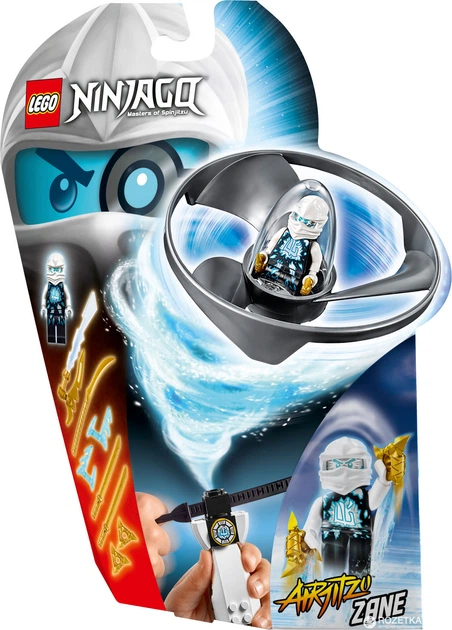 Конструктор LEGO NINJAGO Флайер Аэроджитцу Зейна (70742