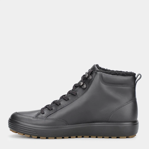 Zimowe trzewiki męskie skórzane Gore-Tex ECCO Soft 7 Tred M 450764-01001 44 Czarne (194891609616) - obraz 3