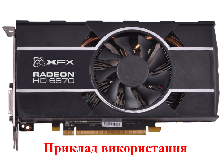 Вентилятор кулер FirstD для видеокарты XFX 75 мм 2-pin HD6770 6790 6850 6870 4860 5850 4890 FD8015U12S (FD8015U12D) (№7) - изображение 10