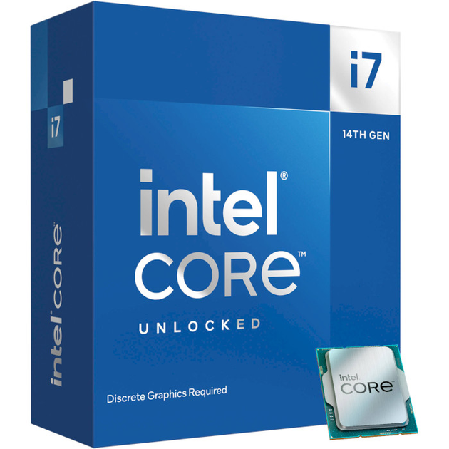 Процессор Intel Core i7-14700K Socket 1700 BOX 3.4 ГГц 20-ядерный (BX8071514700K) - изображение 1