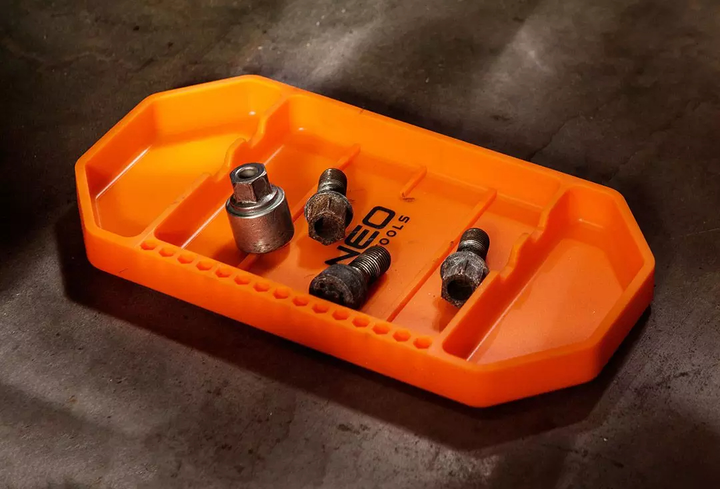 Лоток для інструментів NEO Tools силіконовий 27.5 x 14.5 x 2.5 см 10-480 (5907558471137) - зображення 7