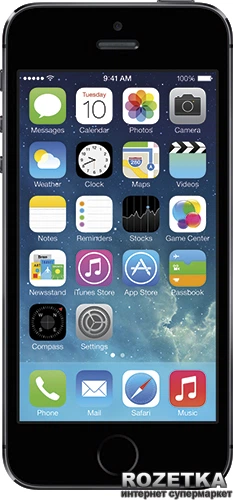 Мобильный телефон Apple iPhone 5s 16GB Space Gray (FE432UA/A) как