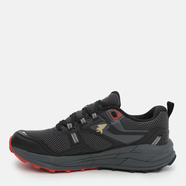 Мужские кроссовки для бега Joma Shock Men 2422 TKSHOW2422 43.5 (10US) 28.5 см Черно-красные (8445954879272) - изображение 3