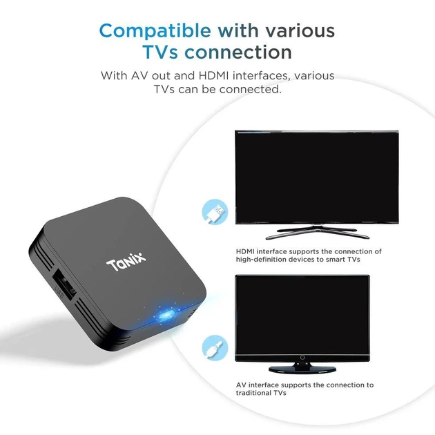 Смарт тв приставка - Tanix TX1 Mini 2/16 GB - Фото 6 Смарт тв приставка - Tanix TX1 Mini 2/16 GB - зображення 6