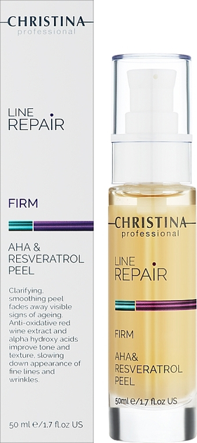 Пілінг для обличчя Christina Line Repair Firm AHA & Resveratrol очищувальний 50 мл (7290100368770) - зображення 2