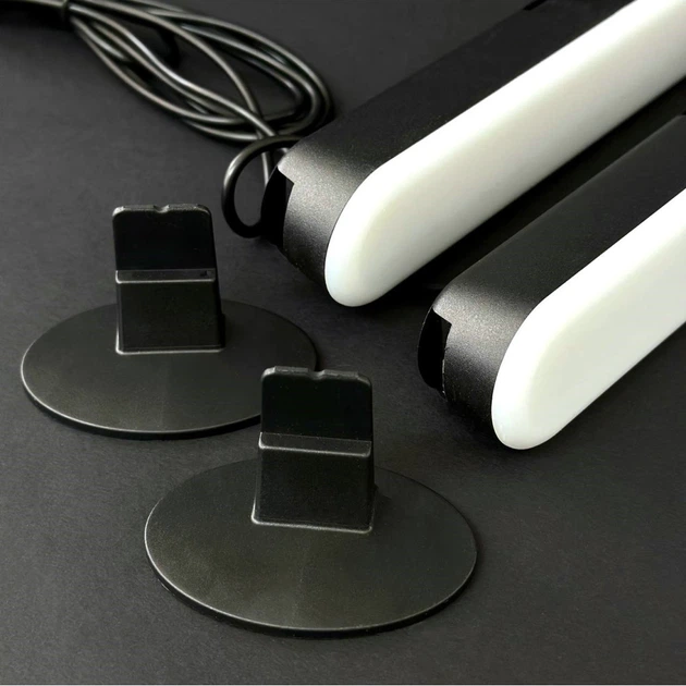 Светодиодные RGB панели 2шт с пультом 25см овальные Черный - Фото 6 Светодиодные RGB панели 2шт с пультом 25см овальные Черный - изображение 6