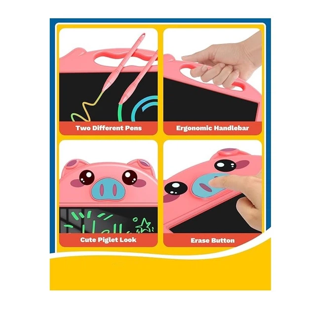 Графічний планшет Kids Pad 9" Color Piggy Pink (2000985000390) - изображение 4