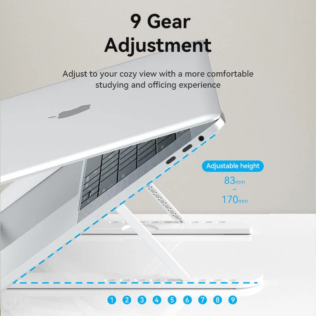 Підставка для ноутбука Vention Laptop Stand White (KDNW0) - изображение 8