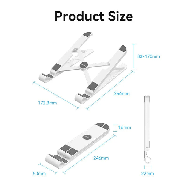 Підставка для ноутбука Vention Laptop Stand White (KDNW0) - изображение 10