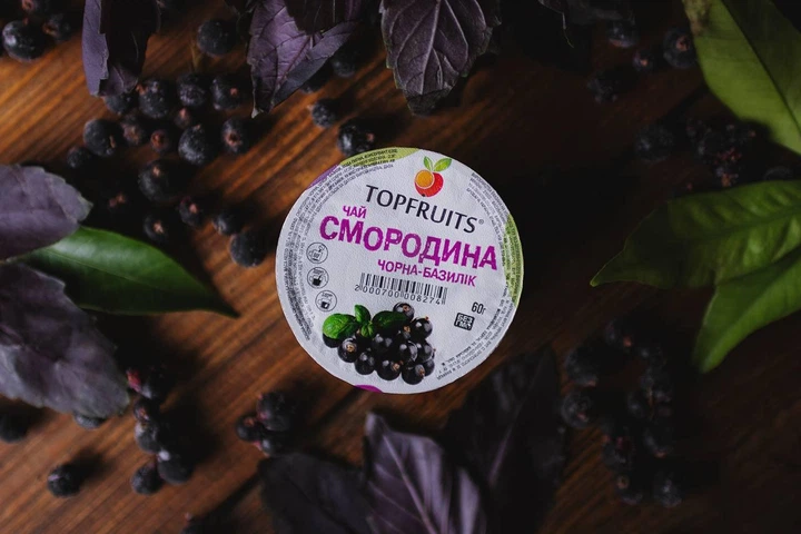 Чай ягодний Черная смородина-базилик 60гр Topfruits - Фото 4 Чай ягодний Черная смородина-базилик 60гр Topfruits - изображение 4