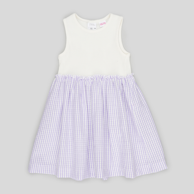 Дитячий літній сарафан для дівчинки Zara 5767/595 98 см Білий від Rozetka на платформі USKIDKA Акція на Дитячий літній сарафан для дівчинки Zara 5767/595 98 см Білий від Rozetka