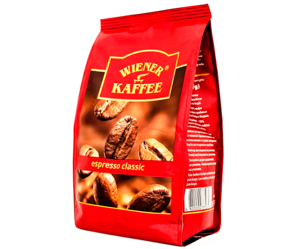 Кава Віденська Espresso Classic у зернах, 500 г - Фото 1 Кава Віденська Espresso Classic у зернах, 500 г - зображення 1