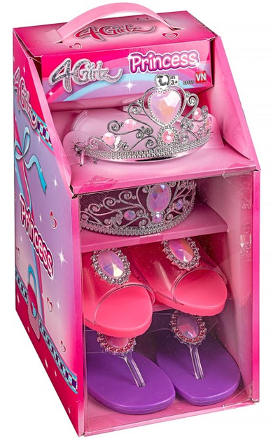 Zestaw księżniczki 4-Girlz Princess shoes & tiaras (5701719031730) - obraz 1