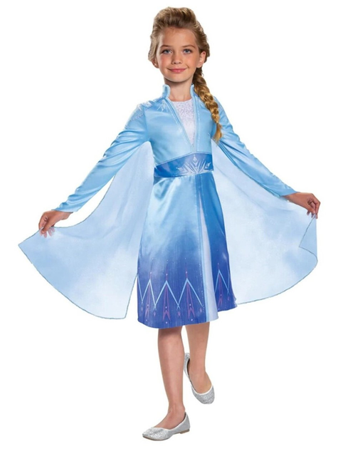 Дитячий карнавальний костюм Disguise Elsa Traveling Dress 104 см (192995139893) - зображення 1