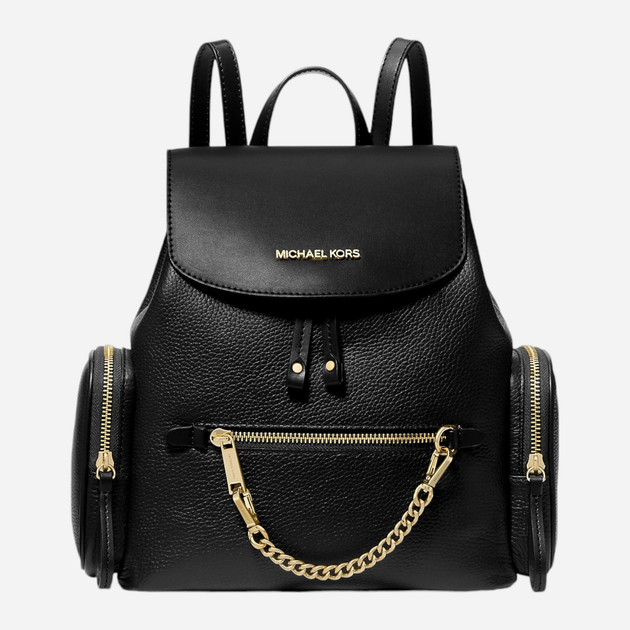 Рюкзак женский с натуральной кожи Michael Kors 245753151 Черный ...