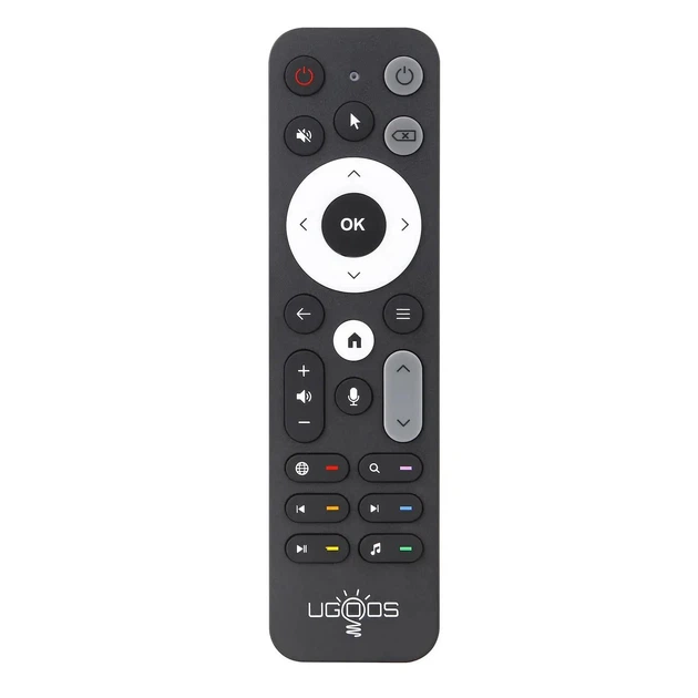 Аеропульт Ugoos UR-02 Remote BT Voice Air mouse IR (Bluetooth 5.0) Повітряна мишка Wireless Android TV - изображение 3