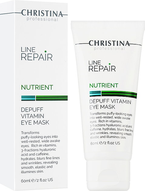 Маска для шкіри навколо очей Christina Line Repair Nutrient Depuff Vitamin зволожуюча 60 мл (7290100368695) - зображення 2