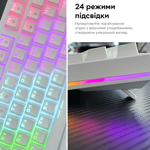 Клавиатура механическая проводная RZTK Bifrost Rainbow Light Kailh