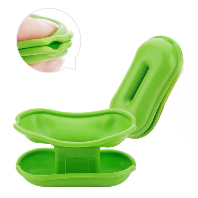 Силиконовый кейс для проводов наушников Little Bean CC-917G (зеленый) - Фото 6 Силиконовый кейс для проводов наушников Little Bean CC-917G (зеленый) - изображение 6