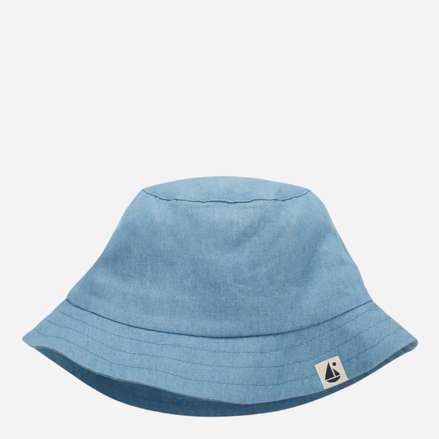 Дитяча бавовняна панама для хлопчика Pinokio Sailor Hat 86-92 см Джинс (5901033303159) - зображення 1