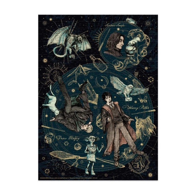 Пазл классический "Harry Potter. Преданный. Легенда. Гордый" 200508, 500 элементов - Фото 4 Пазл классический "Harry Potter. Преданный. Легенда. Гордый" 200508, 500 элементов - изображение 4