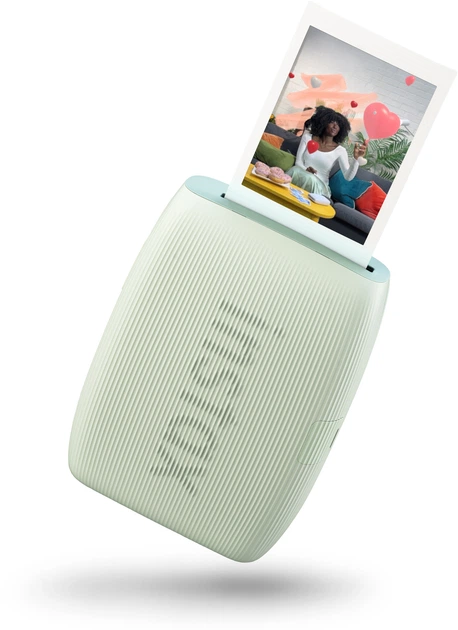 Фотопринтер Fujifilm Instax Mini LINK3 S GREEN EX D Зеленый шалфей