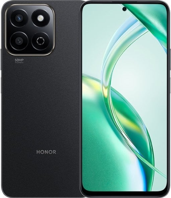 Мобільний телефон Honor 200 Smart 4/256GB Midnight Black (5109BJQG ...