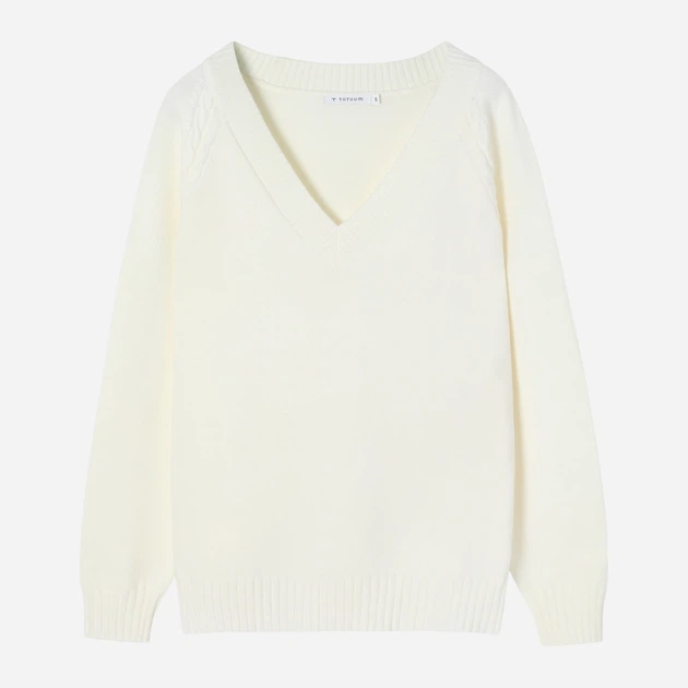 Pulower damski Tatuum Jaylin T2434.094-105 M Biały (5900142370809) - obraz 4