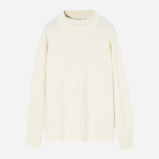 Sweter z golfem damski Tatuum Parker T2434.097-105 S Mleczny (5900142383311) - obraz 4