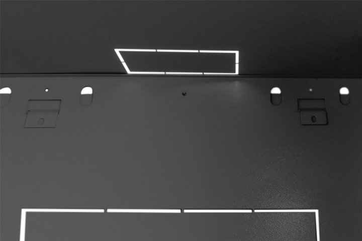 Серверна підвісна шафа DIGITUS Dynamic Basic Series 19" 16U 600x450 Black (DN-19 16-U-EC-SW) - зображення 5