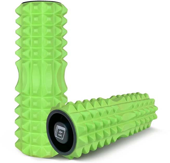 Массажный ролик-валик для МФР и йоги EasyFit 33х14 см роллер-массажер для спины, ног, рук и шеи EF-2022a-GN Салатовый (56003505) - Фото 3 Массажный ролик-валик для МФР и йоги EasyFit 33х14 см роллер-массажер для спины, ног, рук и шеи EF-2022a-GN Салатовый (56003505) - изображение 3