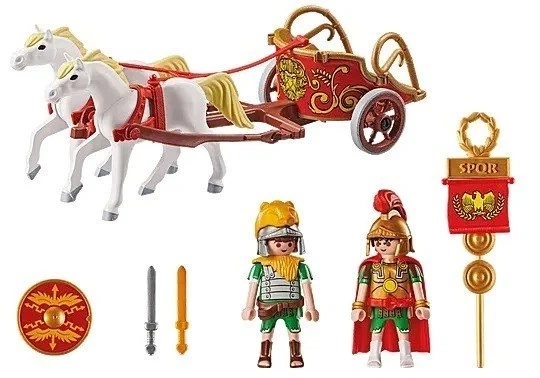 Игровой набор фигурок Playmobil Asterix римская колесница 71543
