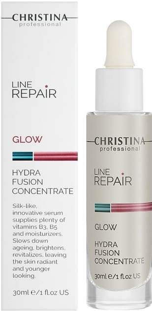 Концентрат для обличчя Christina Line Repair Glow Hydra Fusion зволожуючий 30 мл (7290100369036) - зображення 2